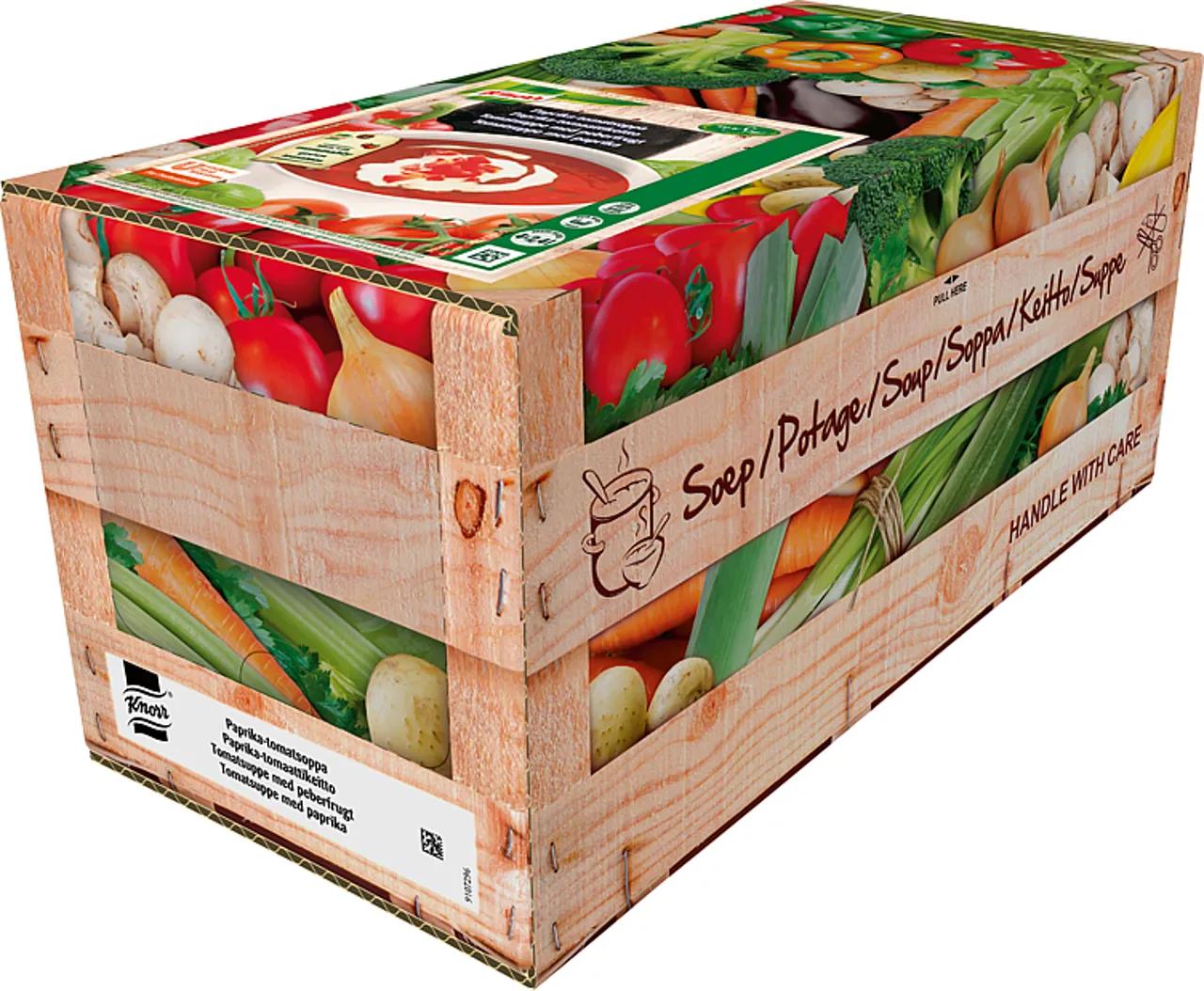 ROASTED PEPPER 100% SOUP KNORR