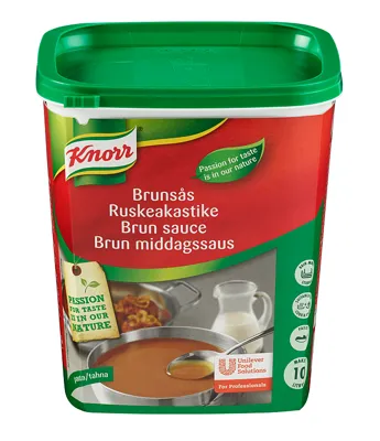 BRUN MIDDAGSSAUS PASTA 1KG KNORR BRUN MIDDAGSSAUS PASTA 1KG KNORR