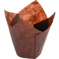 MUFFINSFORM TULIP BRUN 50X95CM