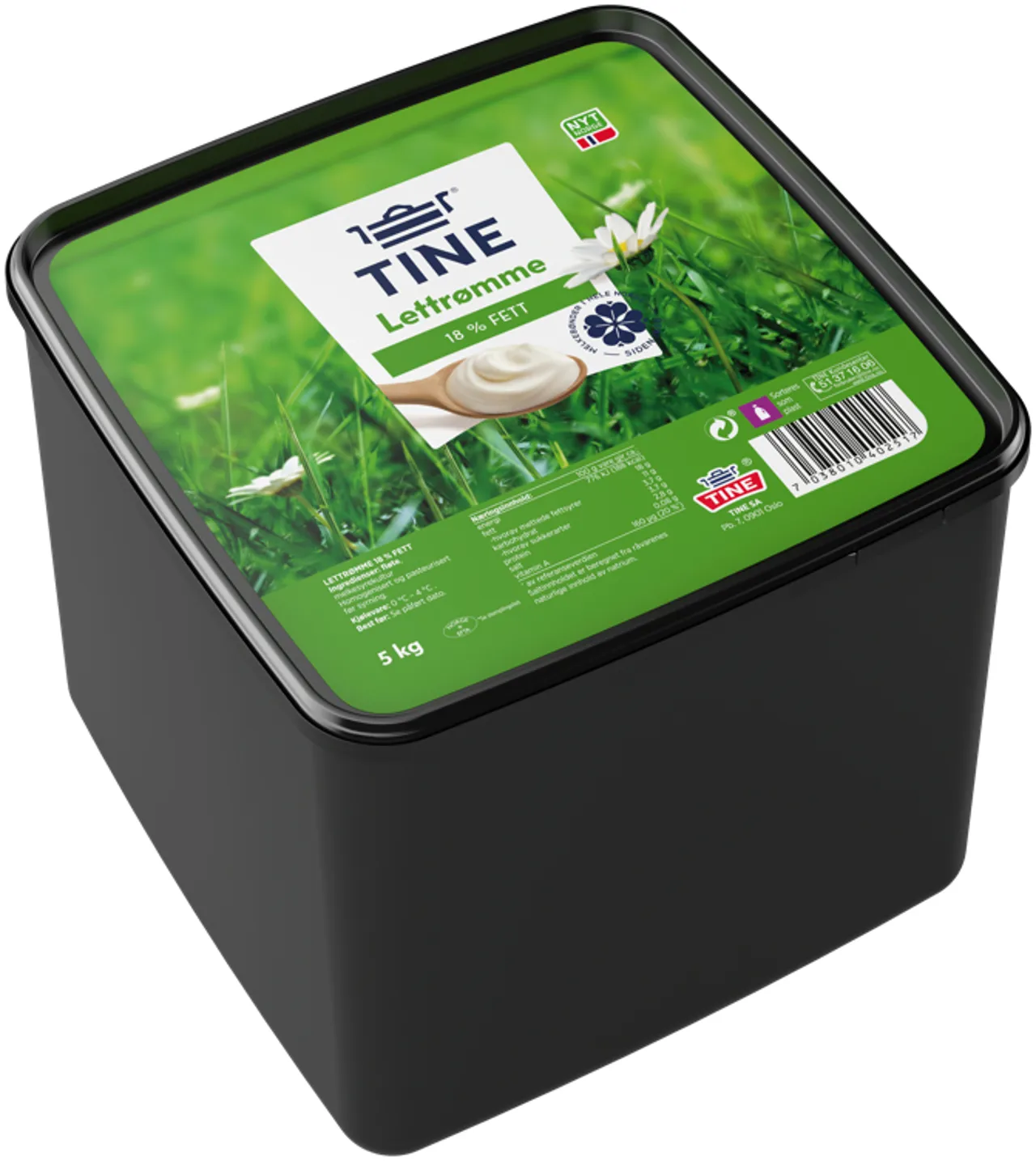 LETTRØMME 5KG TINE