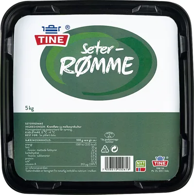 SETERRØMME 5KG TINE SETERRØMME 5KG TINE
