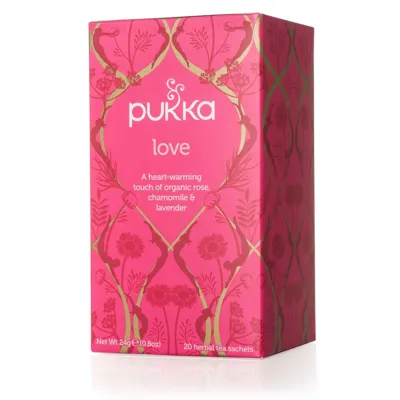 Love, Pukka Herb Urtete Økol. 20stk