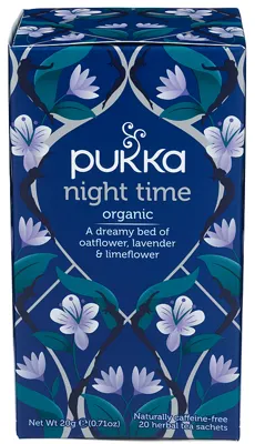 Night Time, Pukka Herb Urtete Økol. 20stk