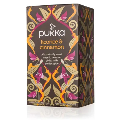Licorice & Cinn, Pukka Herb Urtete Økol. 20stk