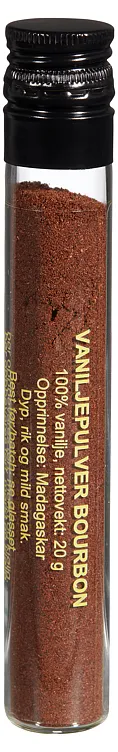 VANILJEPULVER MADAGASKAR 20G AROM'ESSENCE VANILJEPULVER MADAGASKAR 20G AROM'ESSENCE