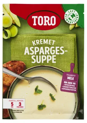 ASPARGESSUPPE KREMET 54G TORO ASPARGESSUPPE KREMET 54G TORO