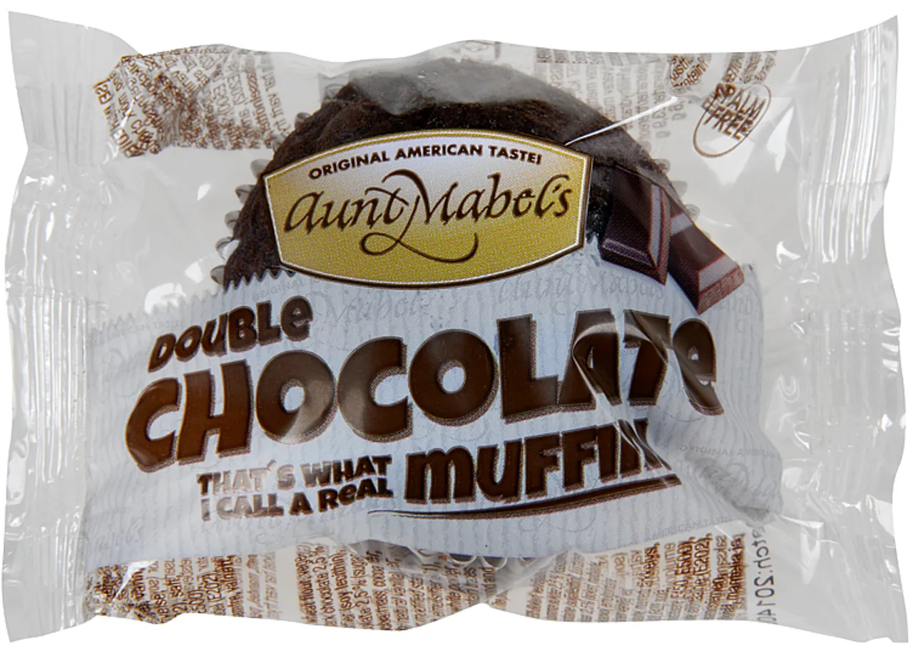 DOUBLE CHOCOLATE MUFFIN 35G AUNT MABELS