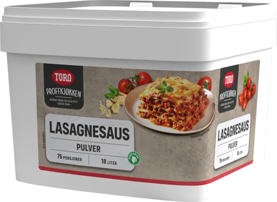 TORO LASAGNE SAUS 1.56KG TORO LASAGNE SAUS 1.56KG