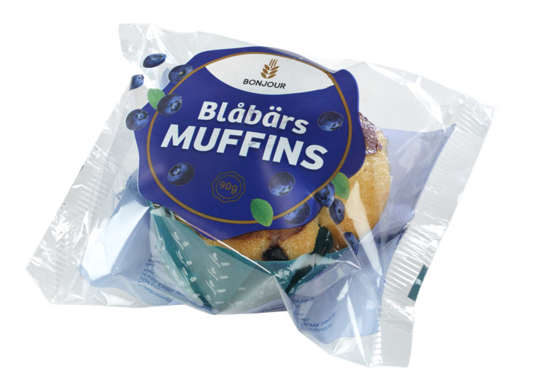 MUFFINS BLÅBÆR SINGLEPK 90G