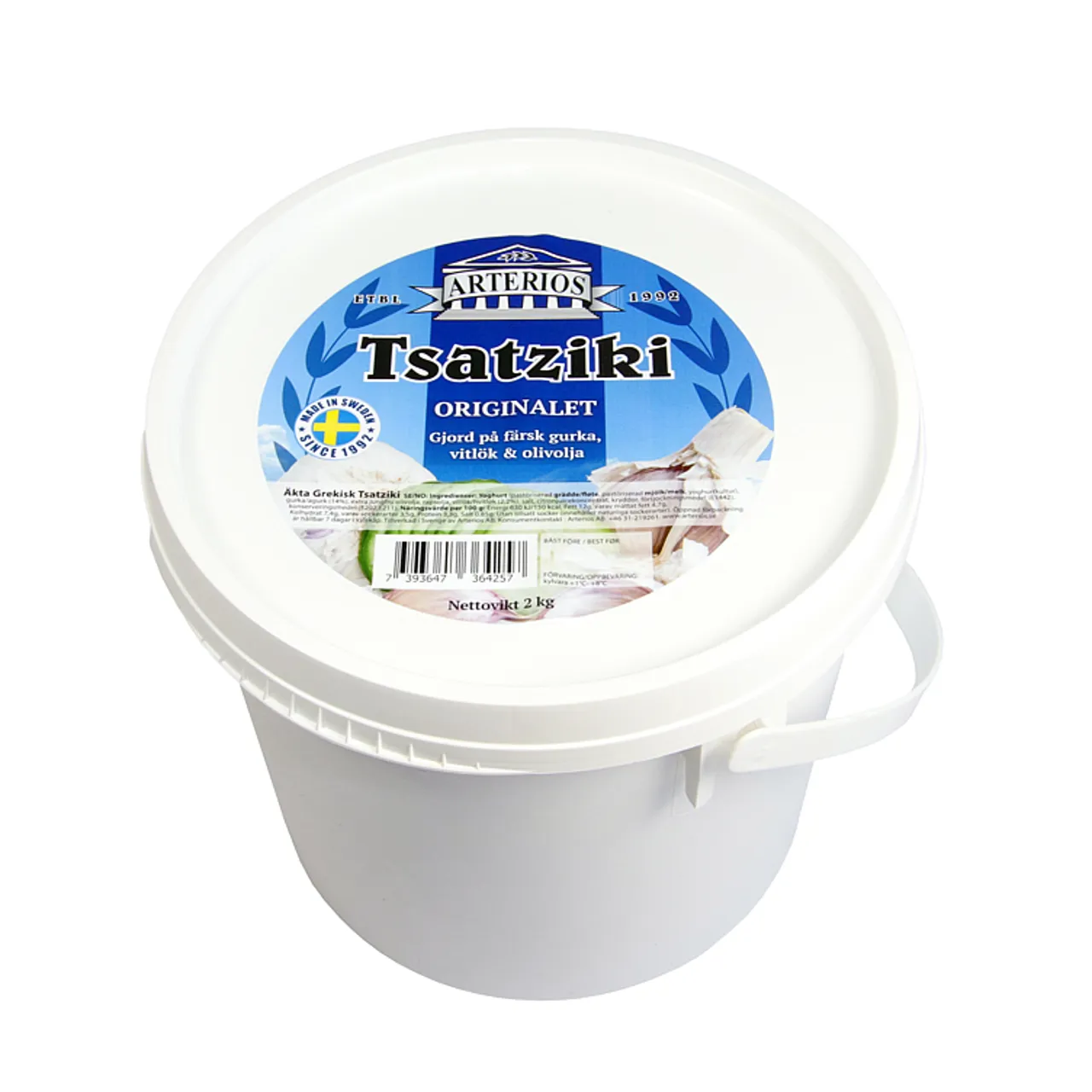 TZATZIKI, ARTERIOS RIDDERHEIM