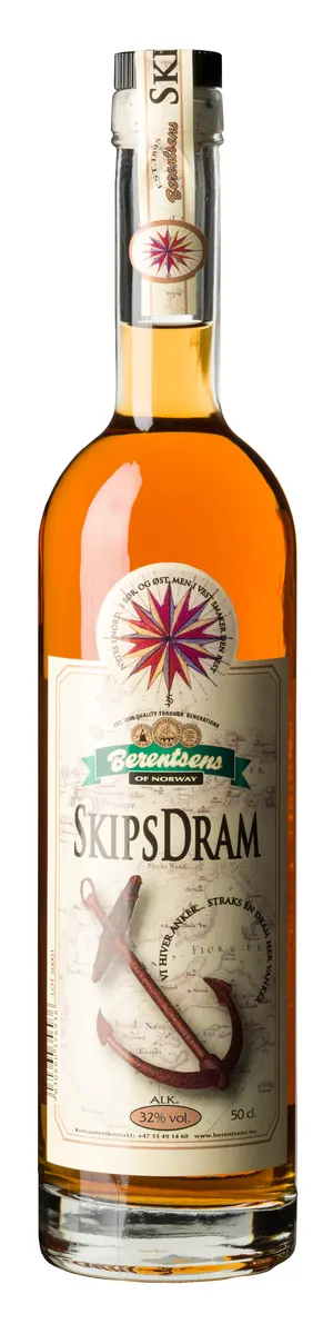 SKIPSDRAM DRAM BERENTSENS 32% 50CL SKIPSDRAM DRAM BERENTSENS 32% 50CL