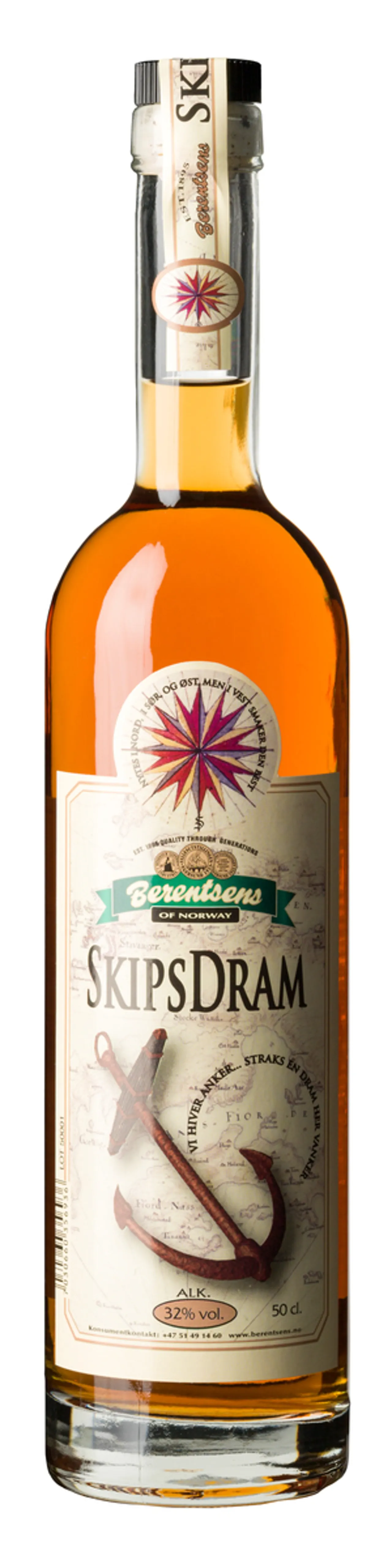 SKIPSDRAM DRAM BERENTSENS 32% 50CL