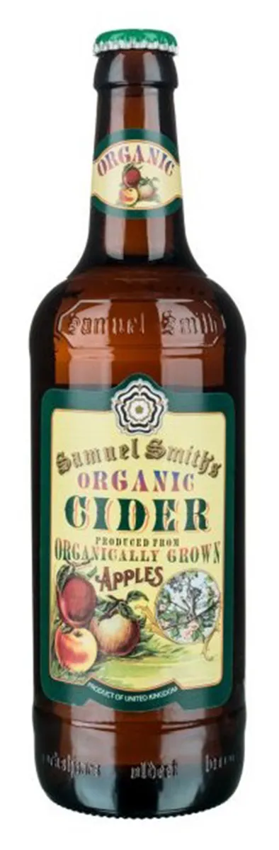 SAMUEL SMITH´S ORGANIC CIDER 5% 12X55CL SAMUEL SMITH´S ORGANIC CIDER 5% 12X55CL