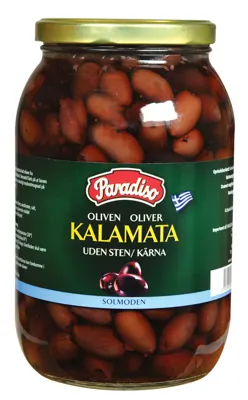 Paradiso Kalamataoliv U Sten 2x1850g