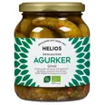ØKOLOGISKE SYLTEAGURKER 350G HELIOS