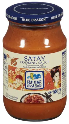 BLUE DRAGON PEANUT SATAY SAUS 6X385G BLUE DRAGON PEANUT SATAY SAUS 6X385G