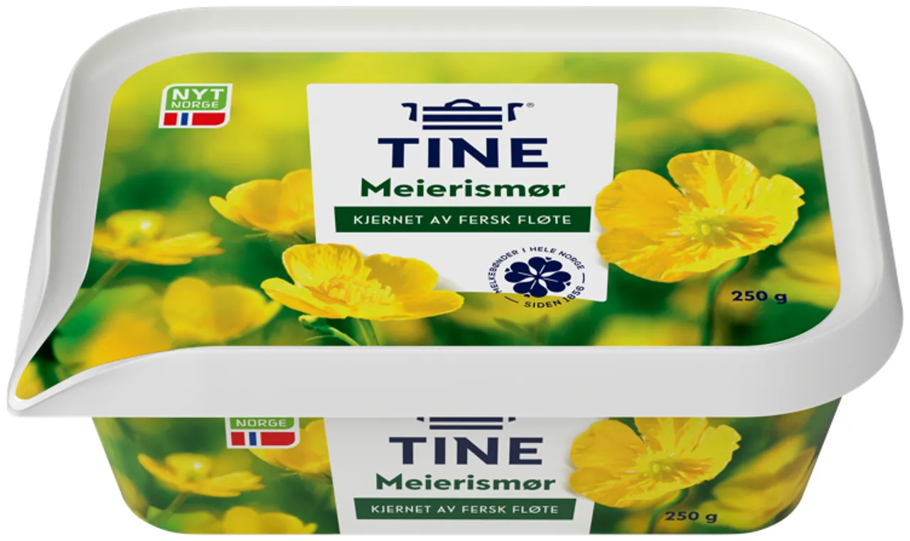 TINE MEIERISMØR BEGER 250G