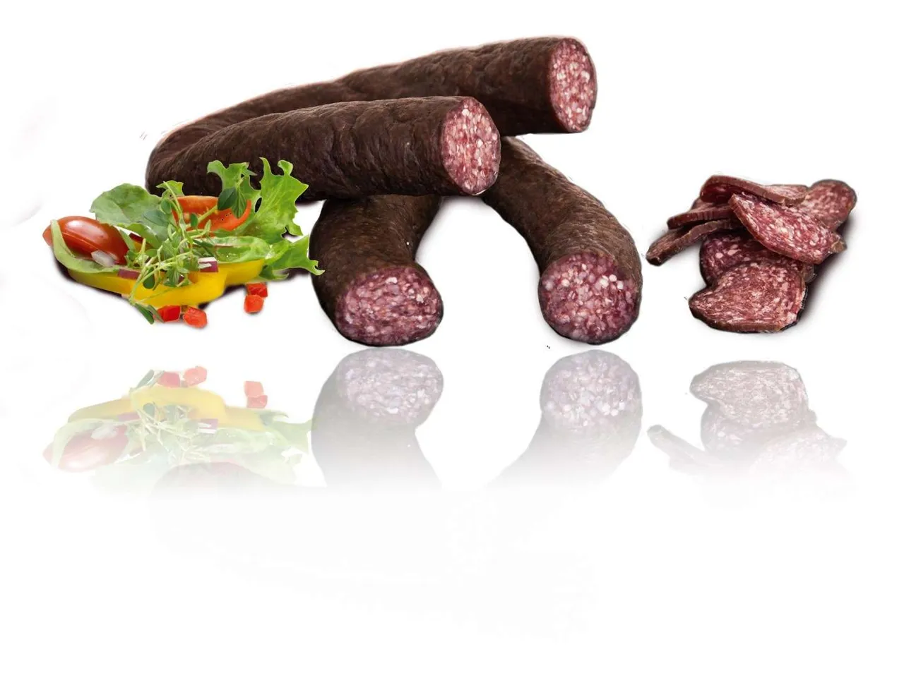 MORRPØLSE 500G SKÅRET RØKT