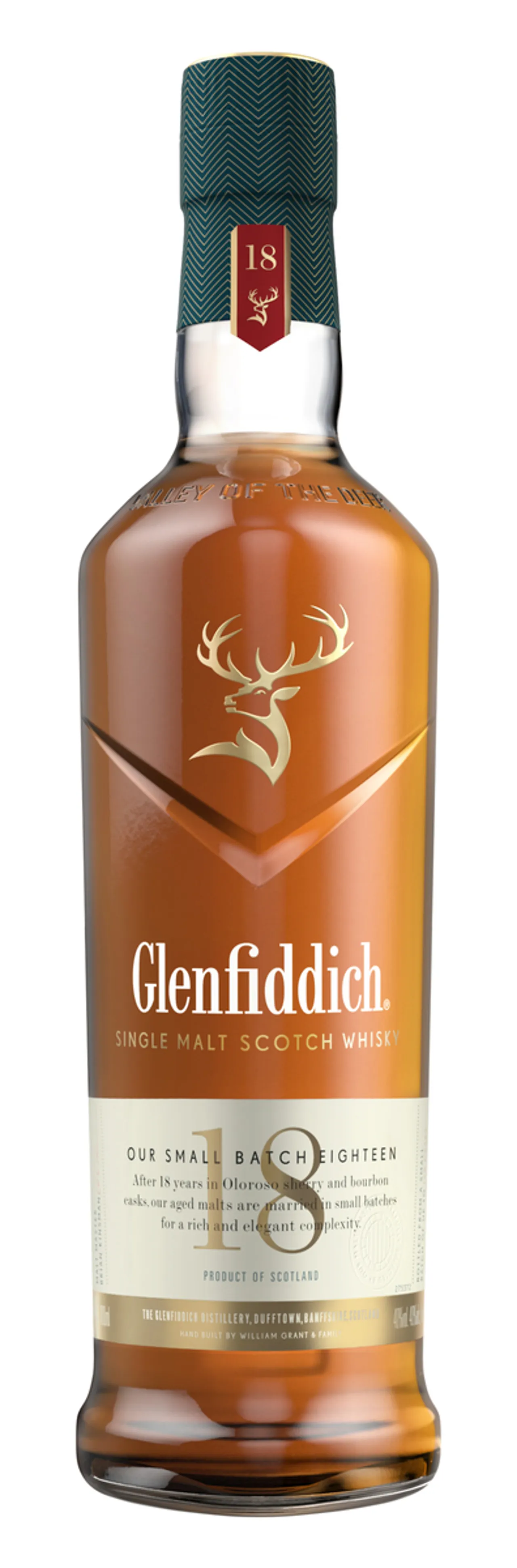 GLENFIDDICH ANCIENT RESERVE 18 Y.O. 40% 70CL