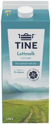 TINE LETTMELK 0,5% 1,75L TINE LETTMELK 0,5% 1,75L