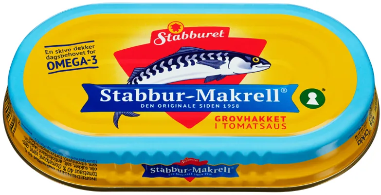 Stabbur-Makrell Grovhakket 170g