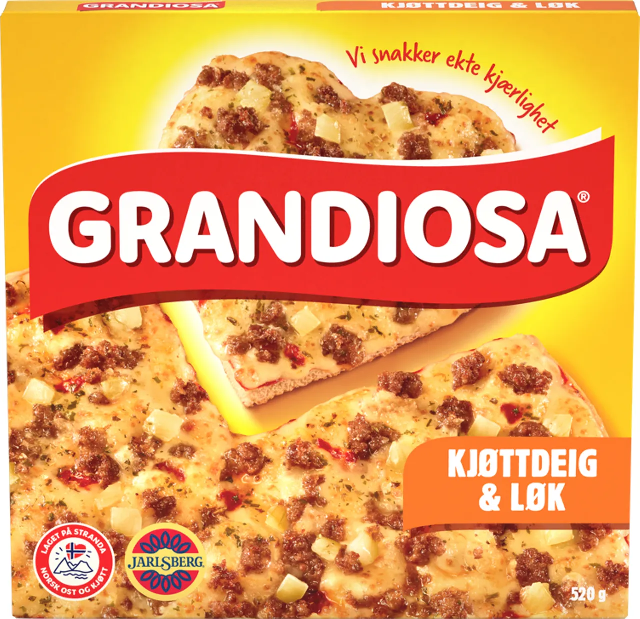 GRANDIOSA KJØTTDEIG&LØK 520G