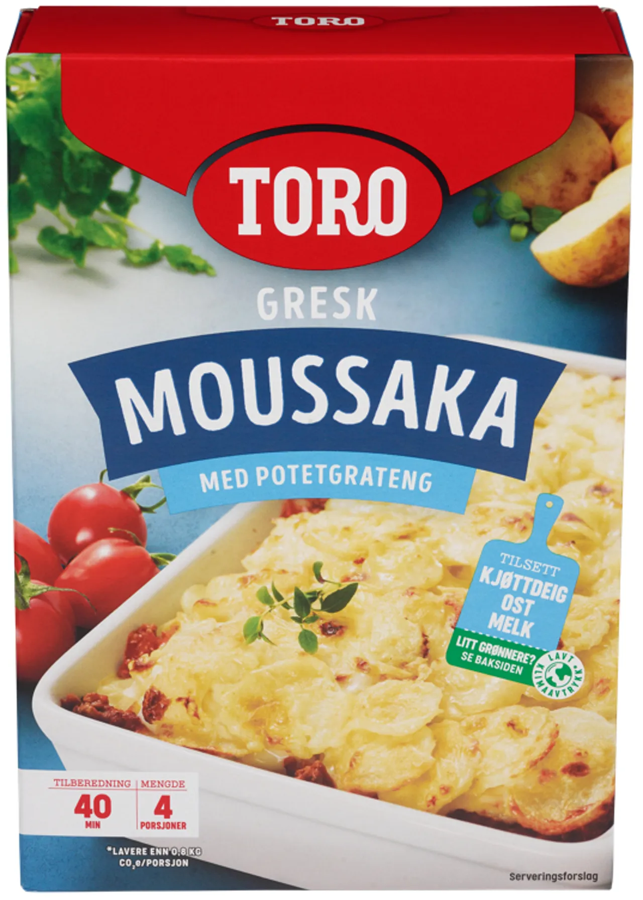 MOUSSAKA 136G TORO