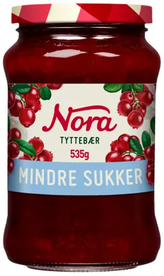 TYTTEBÆRSYLTETØY LETT 535G NORA TYTTEBÆRSYLTETØY LETT 535G NORA