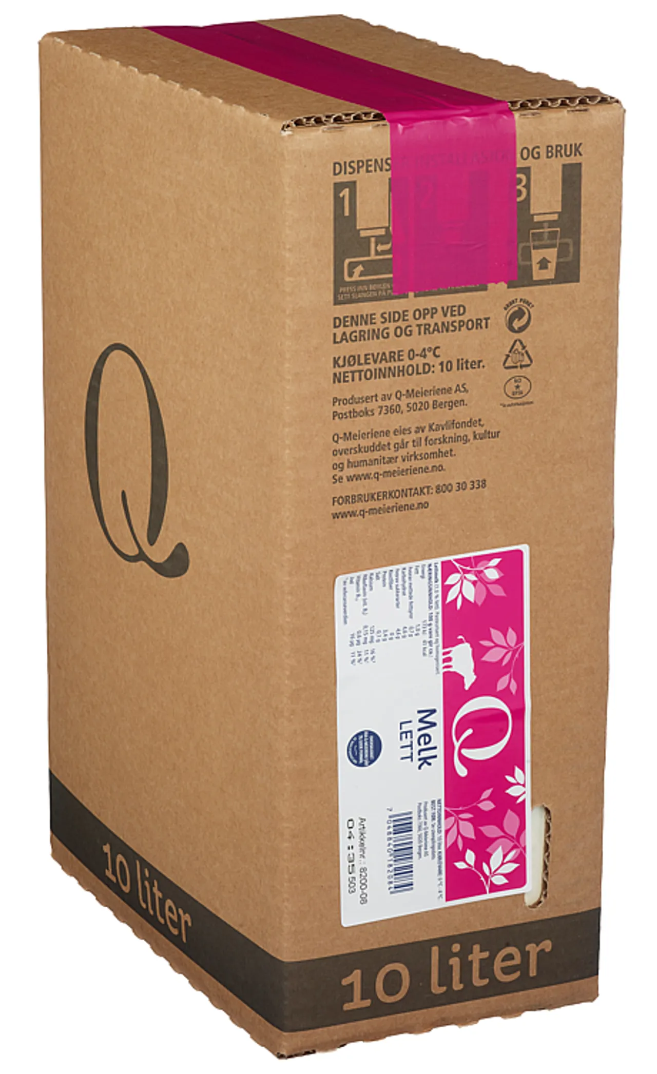 Q LETTMELK BIB 10L Q