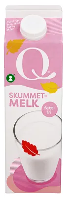 Q Skummet Melk D-Pak 1lx10