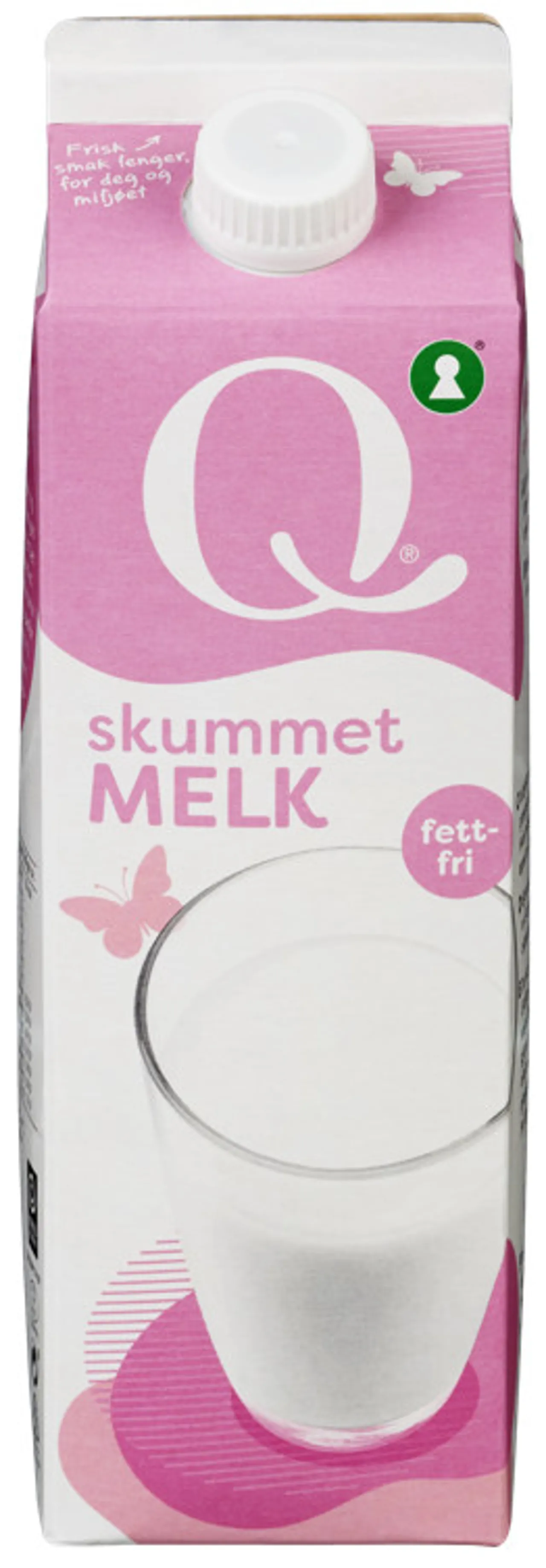 Q SKUMMET MELK D-PAK 1LX10