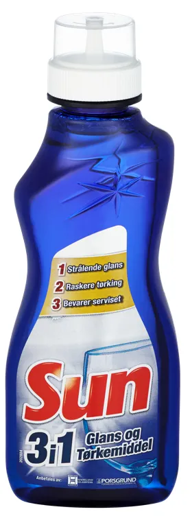 SUN 3 I 1 GLANS OG TØRKEMIDDEL 350ML SUN 3 I 1 GLANS OG TØRKEMIDDEL 350ML