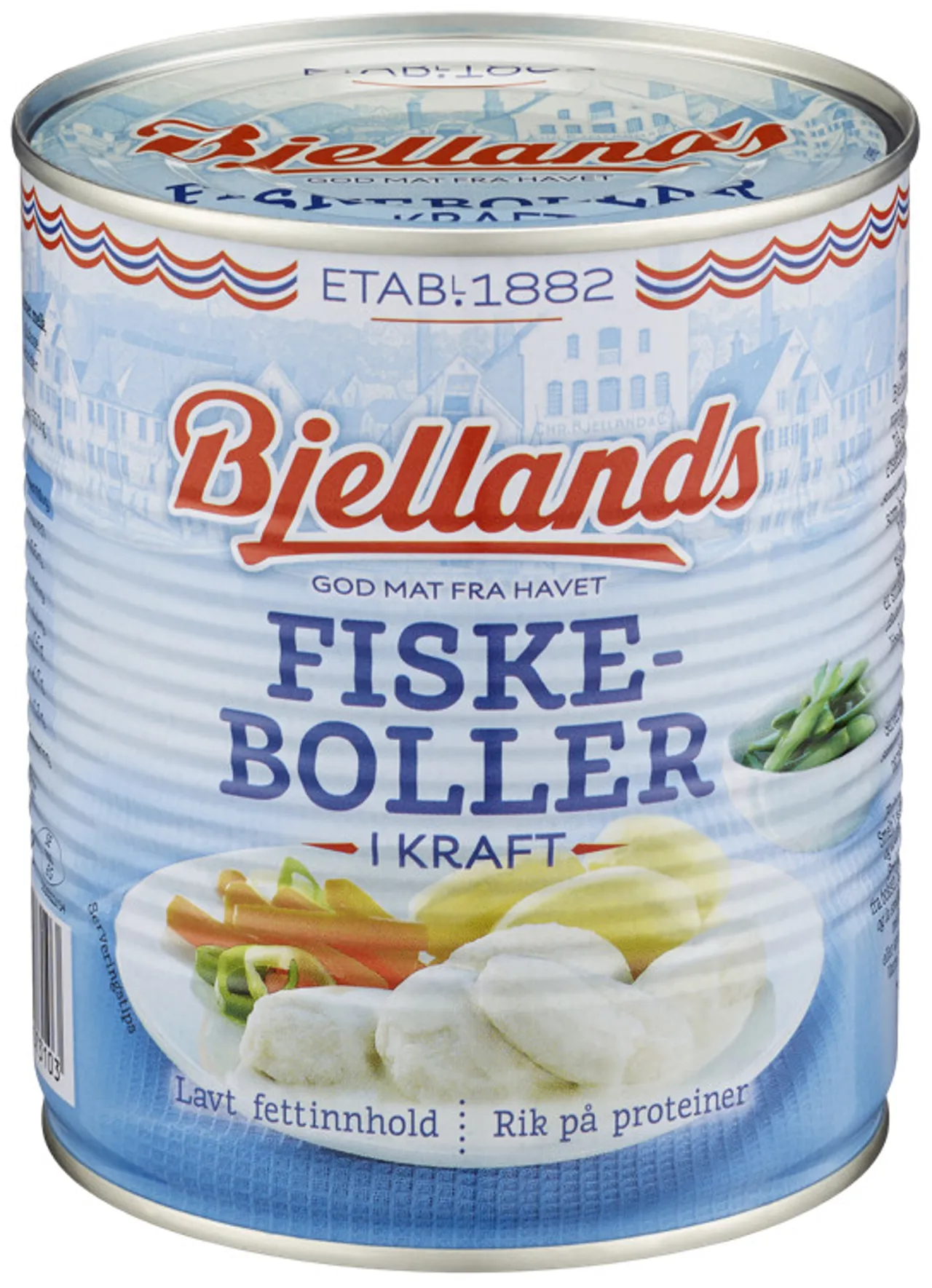 FISKEBOLLER I KRAFT 550G BJELLANDS