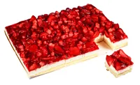 Strawberry Yoghurt Slices Oppd 24stk - 1350g
