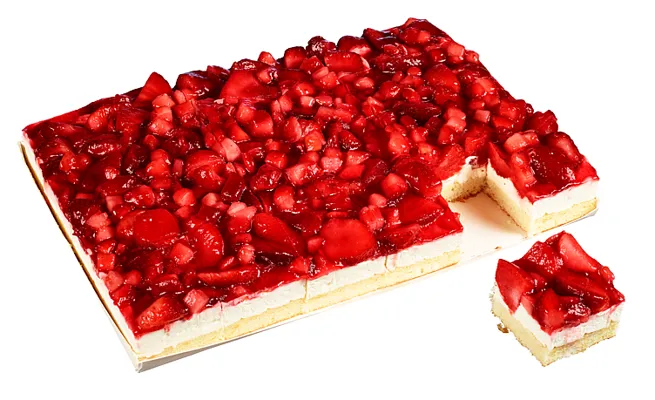 Strawberry Yoghurt Slices Oppd 24stk - 1350g