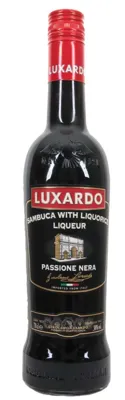 LUXARDO SAMBUCA PASSIONE NERA 38% 70CL LUXARDO SAMBUCA PASSIONE NERA 38% 70CL