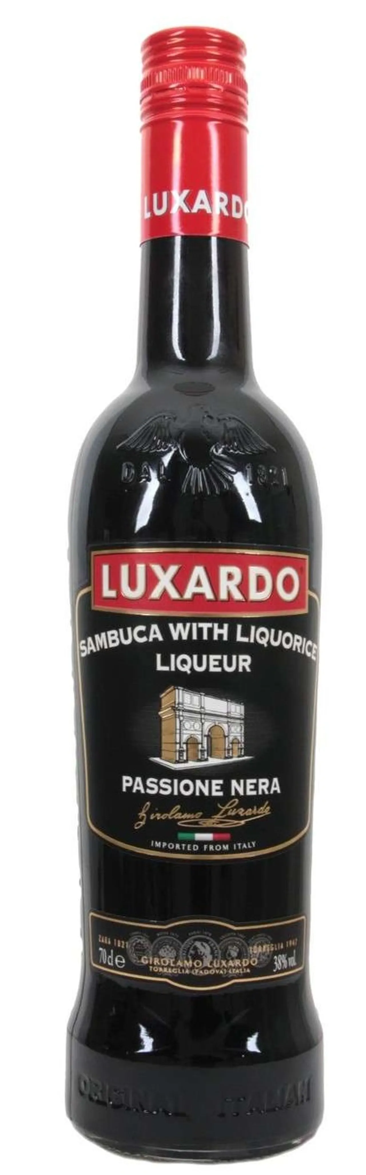 LUXARDO SAMBUCA PASSIONE NERA 38% 70CL