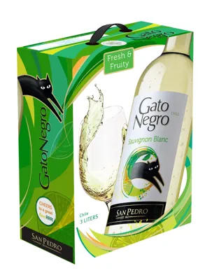 GATO NEGRO SAUVIGNON BLANC BIB 11% 3L GATO NEGRO SAUVIGNON BLANC BIB 11% 3L