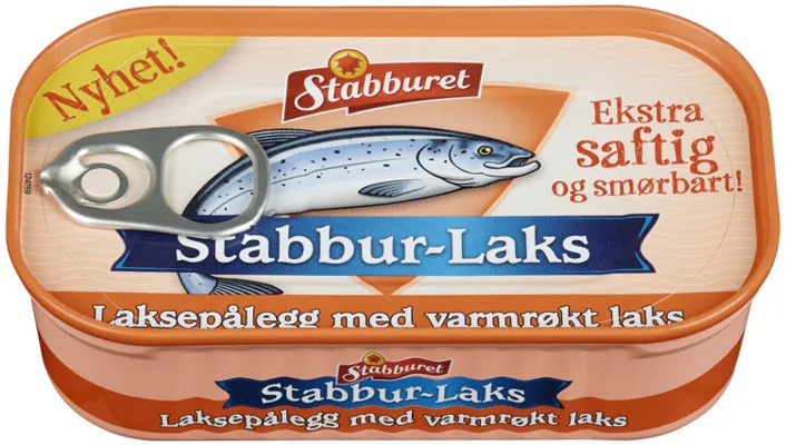 Stabbur-Laks Varmrøkt 90g