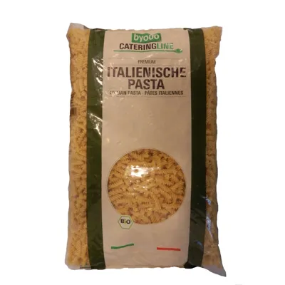 PASTA SPIRALS, SEMOLINA, ØKO 5KG PASTA SPIRALS, SEMOLINA, ØKO 5KG