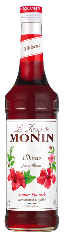 MONIN HIBISKUS SIRUP 70CL