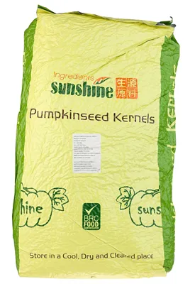 Gresskarkjerner Shineskin 25 Kg Sekk