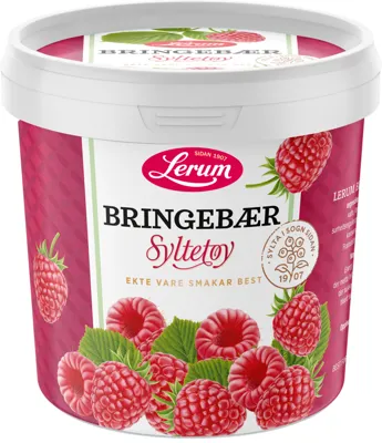 Bringebærsyltetøy 1kg Lerum
