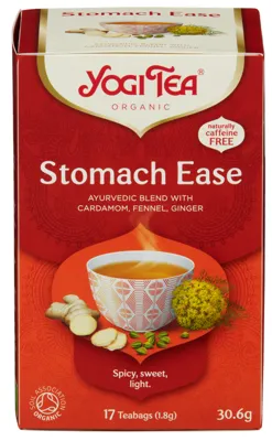 ØKOLOG TE STOMACH EASE 17POS YOGI TEA ØKOLOG TE STOMACH EASE 17POS YOGI TEA