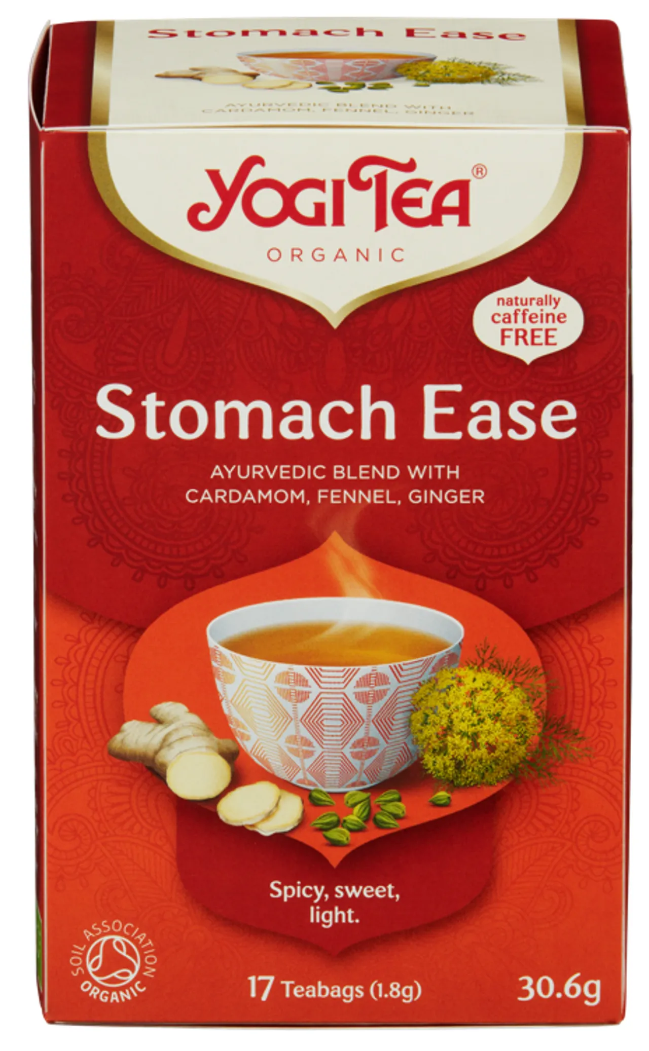 ØKOLOG TE STOMACH EASE 17POS YOGI TEA