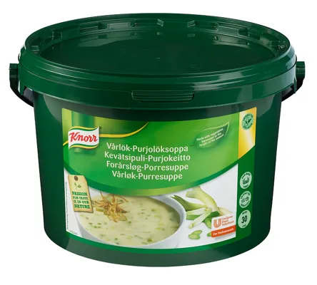 Vårløk-Purresuppe Pulver 3kg Knorr