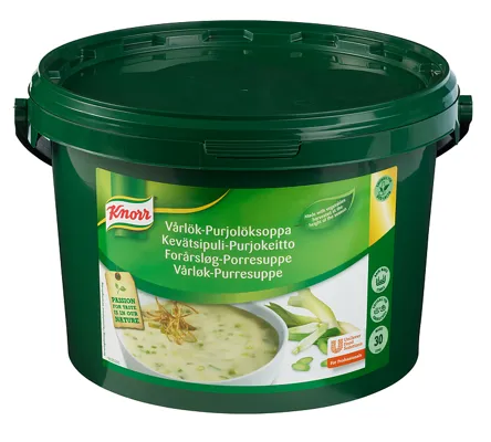 VÅRLØK-PURRESUPPE PULVER 3KG KNORR VÅRLØK-PURRESUPPE PULVER 3KG KNORR