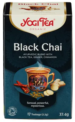 Økolog Sort Te Chai 17pos Yogi Tea