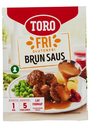GLUTENFRI BRUN SAUS 32G TORO GLUTENFRI BRUN SAUS 32G TORO