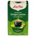 YOGI TEA GRØNN TE INGEFÆR/LEMON 17POS